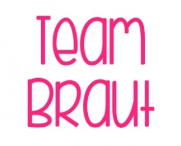 Team Braut Bügelbild